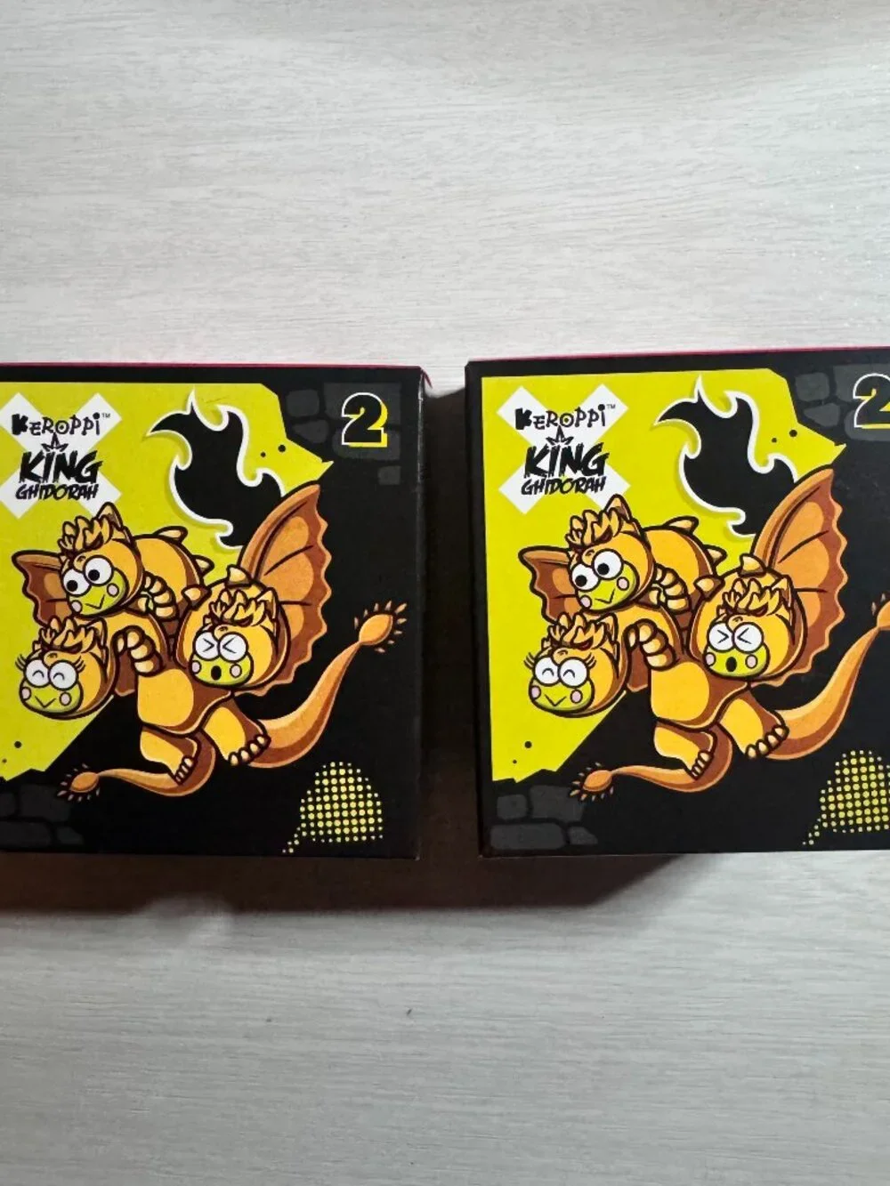 Hello Kitty Godzilla Keroppi X King Ghidorah McDonald’s Happy Meal #2 - Set of 2